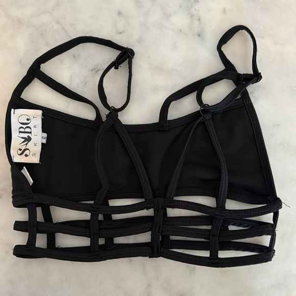 SABO Skirt black caged bra. - Picture 3 of 5